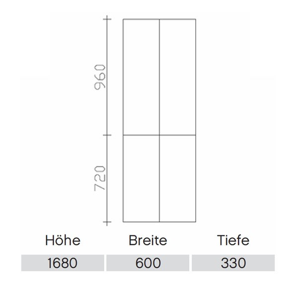 Pelipal Balto Hochschrank 06 PG2  